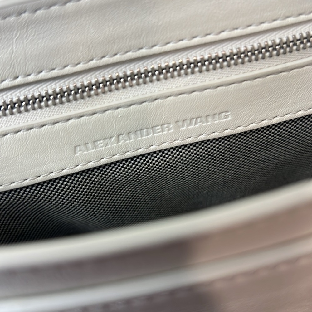 Alexander Wang Lia Leather Crossbody Bag w/Studs - Picture 10 of 11